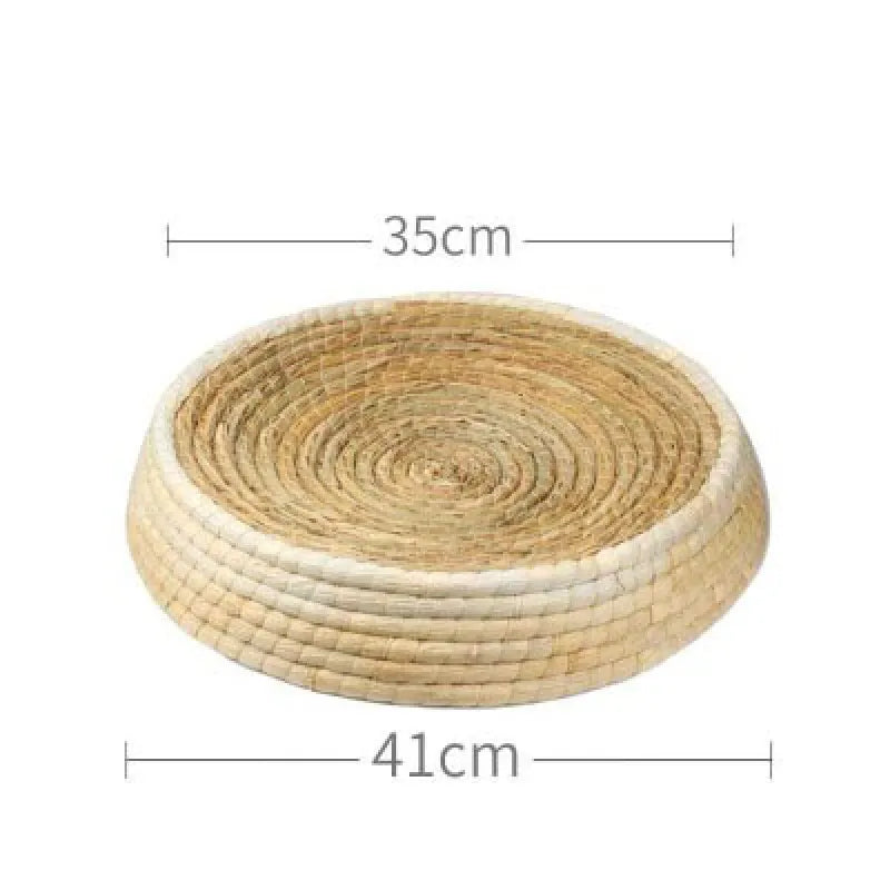 Handmade Cat Nest - Soft Round Pet Bed Made From Natural Materials