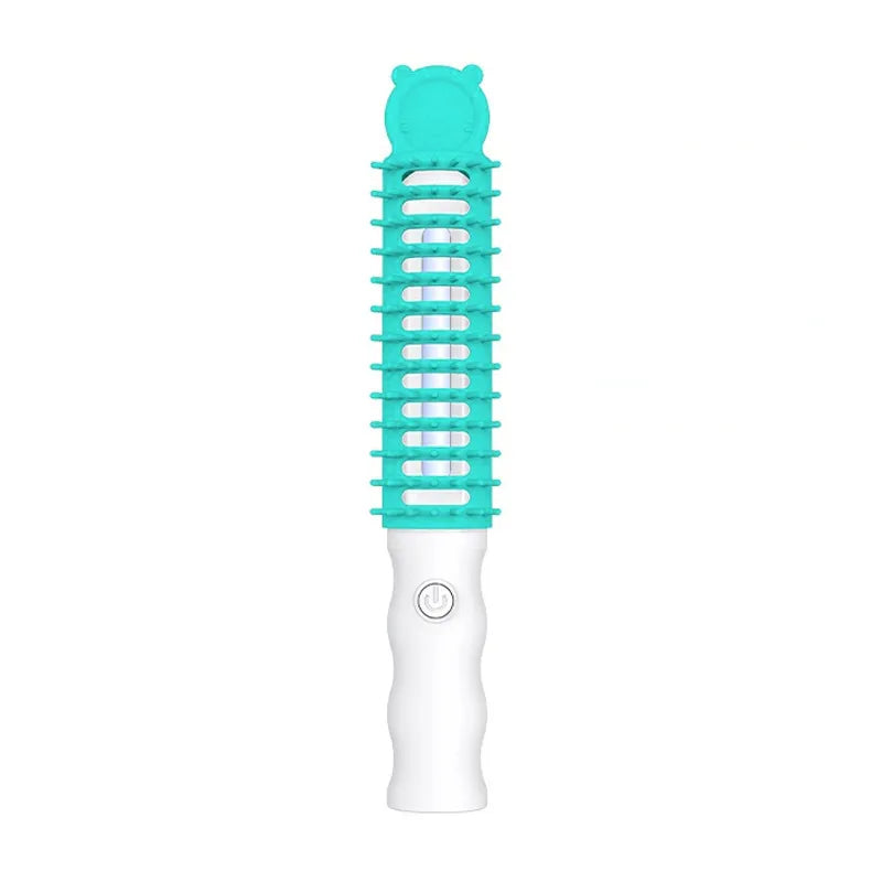 Electric Pet Brush with Heat Technology for Gentle Coat Styling