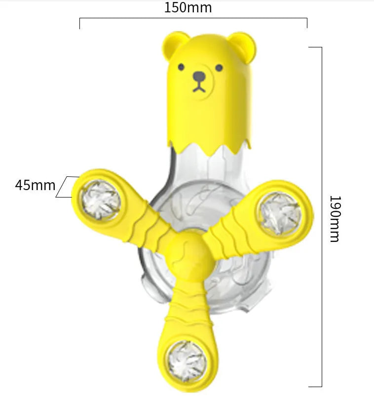 Interactive Toy For Pets - Bear-shaped Food Dispenser With Rotating Arms