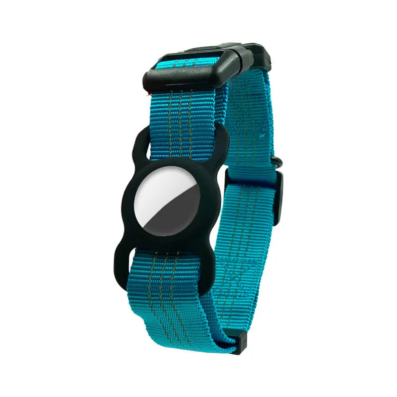 Adjustable Dog Collar With Reflective Stripes - Available In Different Colours