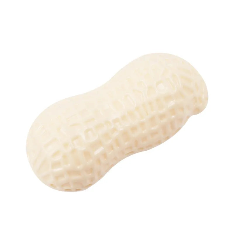 Peanut-shaped Dog Toy - Chew Toy With Sound Hole For Dogs