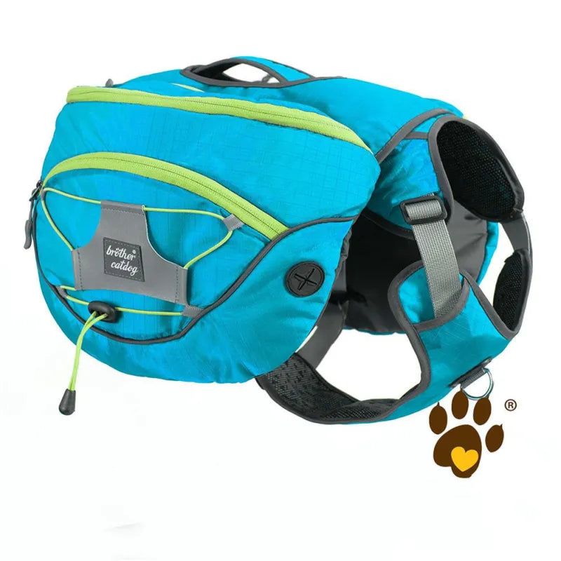 Dog Hiking Rucksack With Waterproof Pockets - Portable Dog Carrier For Outdoor Activities