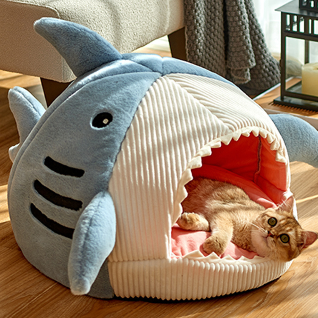 Portable Cat Cave With Cuddly Cushion
