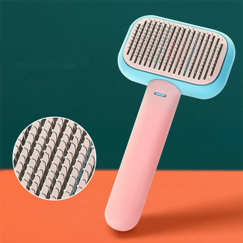 Hairbrush With Detangling Function - Innovative Design For Pain Relief And Quick Detangling