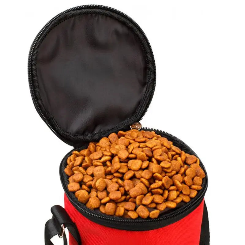 Practical Food Storage Bag For Pets With Carrying Handle