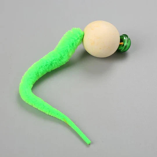 Interactive Cat Toy With Bell And Wagging Tail