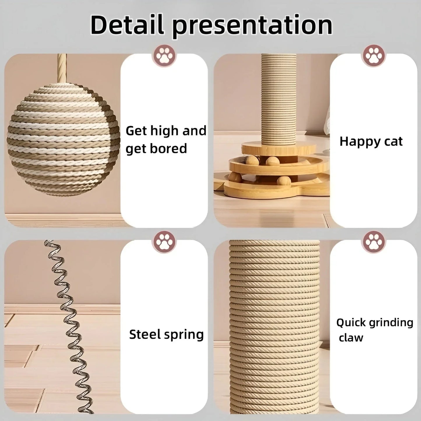 Wooden Toys For Cats 24x40