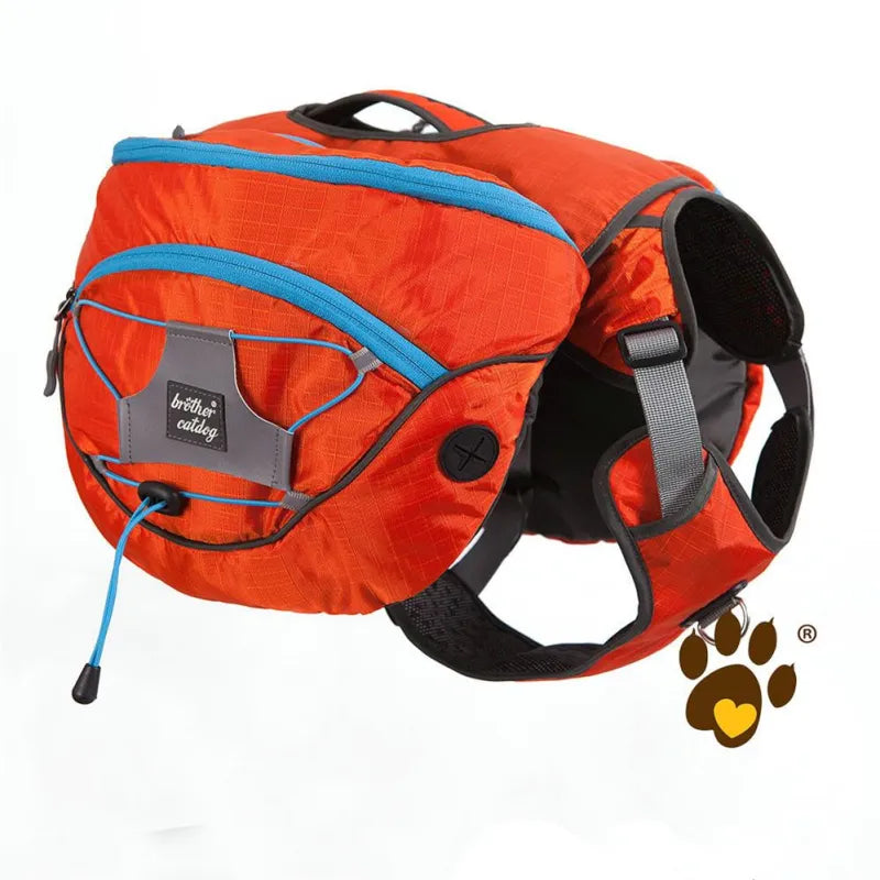 Dog Hiking Rucksack With Waterproof Pockets - Portable Dog Carrier For Outdoor Activities