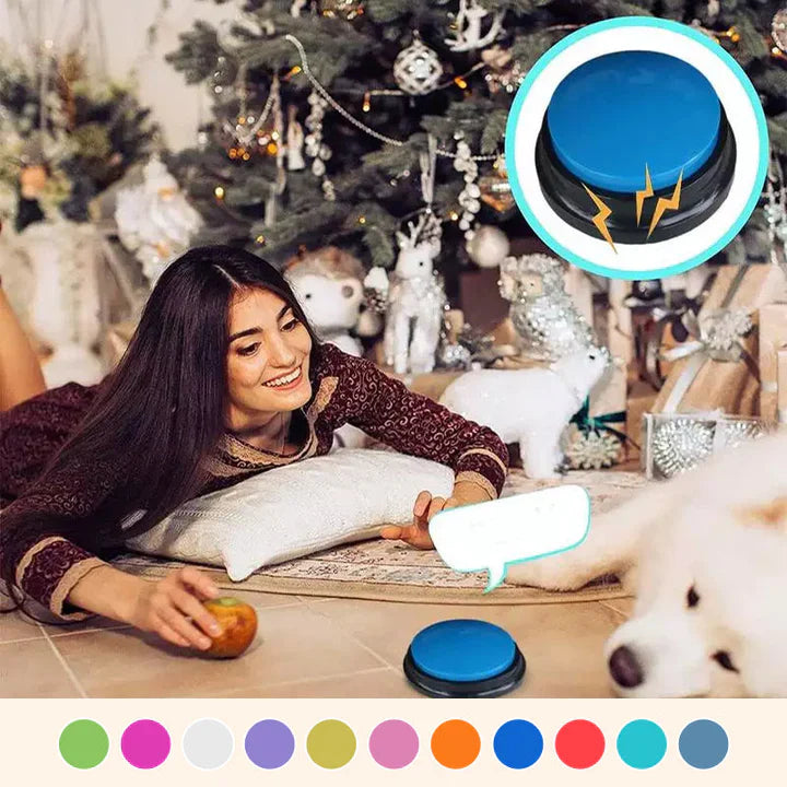 Interactive Talk Button For Pets - Training & Communication