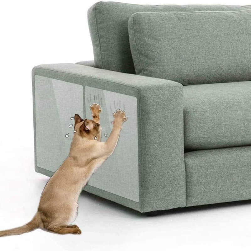 Self-Adhesive Cat Furniture Scratch Protector - Transparent