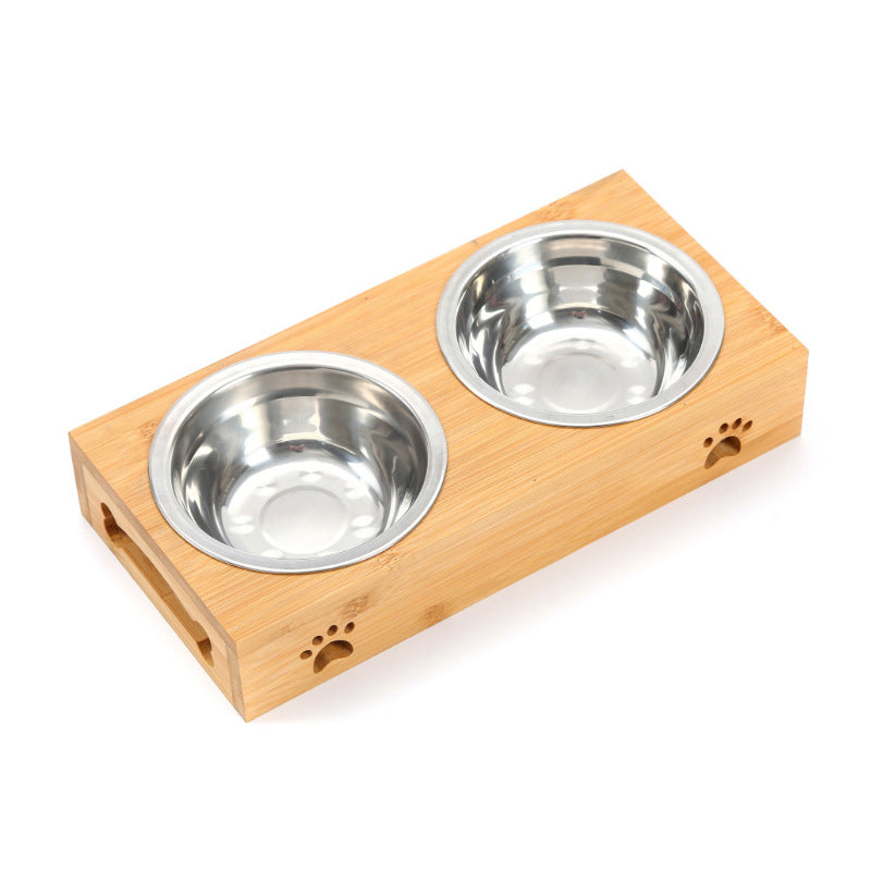 Napf Duo In Wood Design