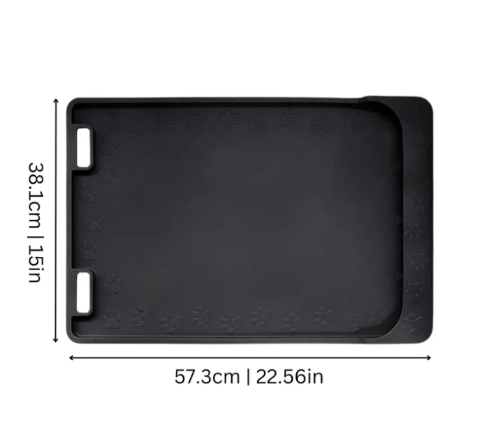 Non-Slip Mat for Food and Water Bowls