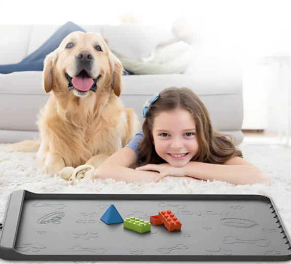 Non-Slip Mat for Food and Water Bowls