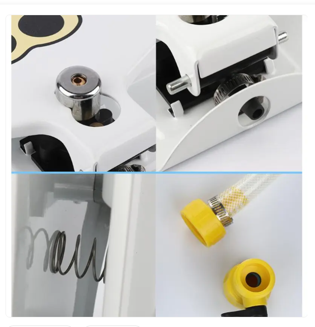 Tread-proof Outdoor Dog Drinking Fountain With Water Connection And Paw Activation