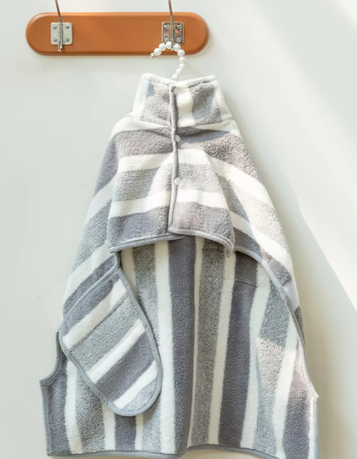 Dog Bathrobe Made Of Microfibre - Super Absorbent Soft For Quick Drying After Bathing