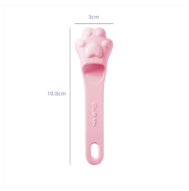Tongue Scraper For Dogs - Grooming Aid In The Shape Of A Paw For Dental Care