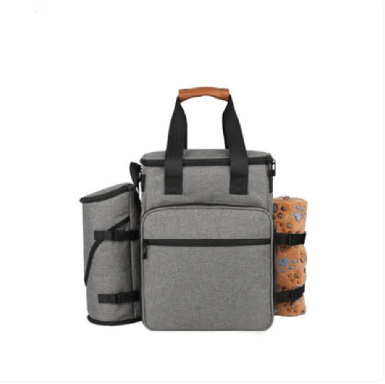 Practical Dog Bag For Travel - Multifunctional With Compartments For Toys And Food