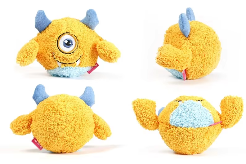 Interactive Plush Monster Ball - Fun Toy For Dogs