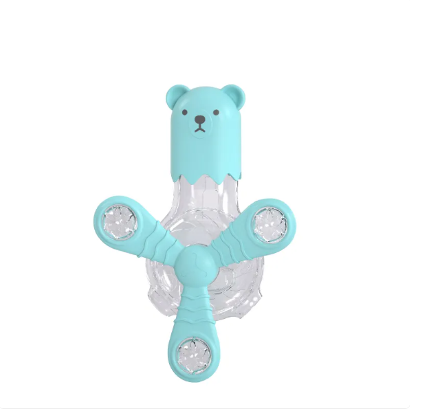 Interactive Toy For Pets - Bear-shaped Food Dispenser With Rotating Arms