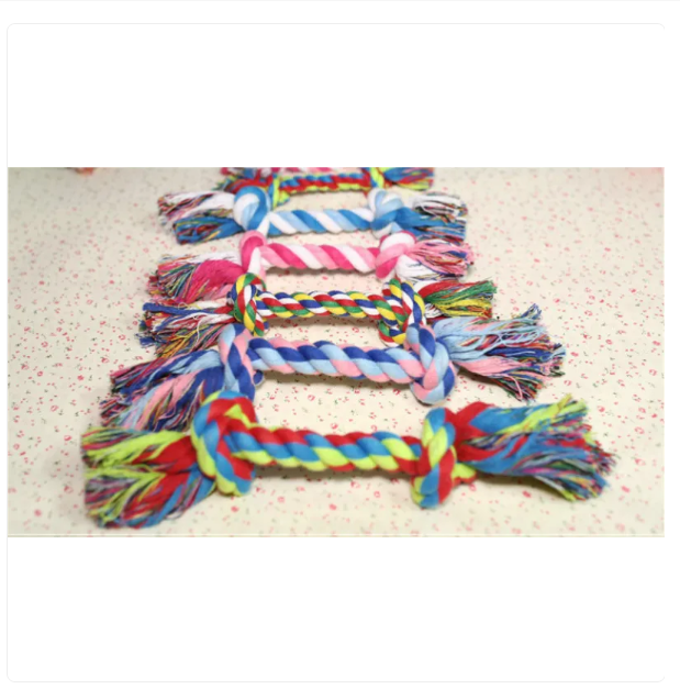 Dog Toy Rope - Colorful Chew Toy For Dogs