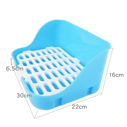 Plastic Litter Tray With Ventilation Grille - Practical And Easy To Clean