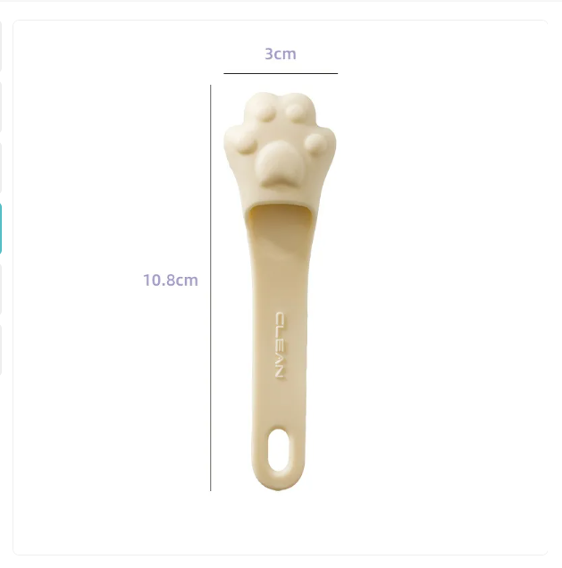 Tongue Scraper For Dogs - Grooming Aid In The Shape Of A Paw For Dental Care