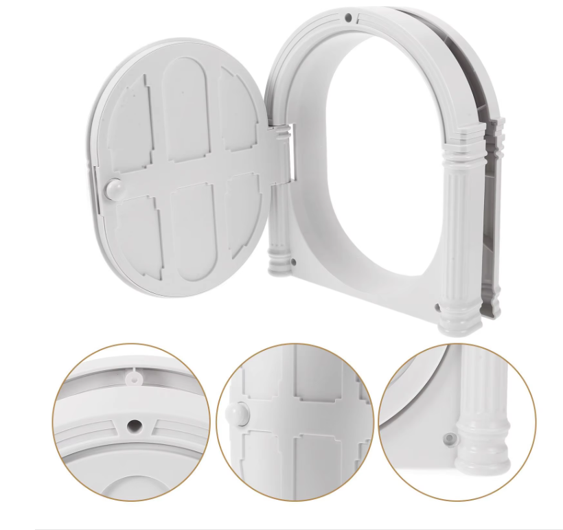 Decorative Front Door in Classic Design - Toy for Small Pets