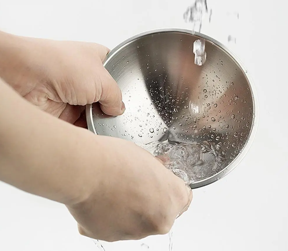 Double Bowl For Cats Made Of Stainless Steel With Stand