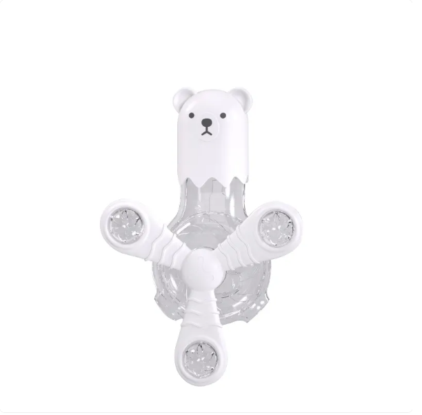Interactive Toy For Pets - Bear-shaped Food Dispenser With Rotating Arms