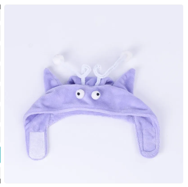 Cat Hat With Pendant - Funny Animal Costume For Cats With Toy