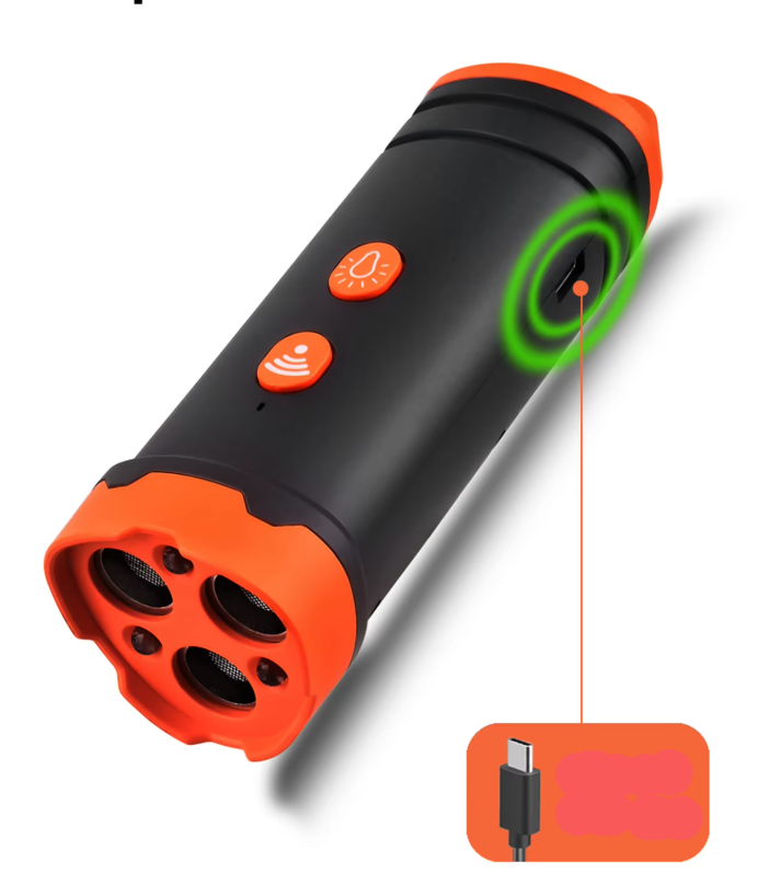Dog Training Device With Light And Sound Function