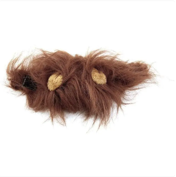 Lion 's Mane For Cats With Ears For Dressing Up And Funny Photos