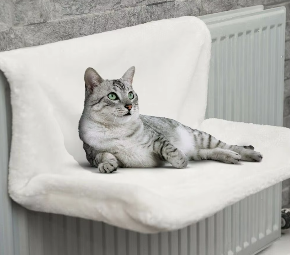 Cat Hammock - Soft Stable Window Lounger For Cats