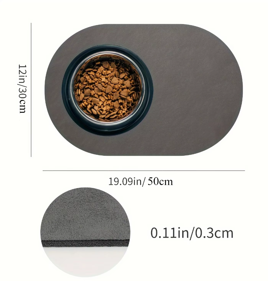 Silicone Feeding Mat For Pets - Waterproof Non - Slip Feeding Mat For Dogs & Cats