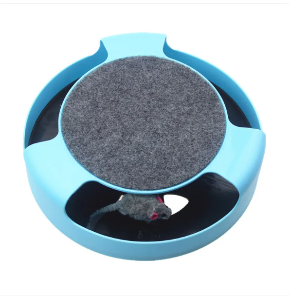 Interactive Cat Toy With Mouse - Toy With Movable Mouse For Cats