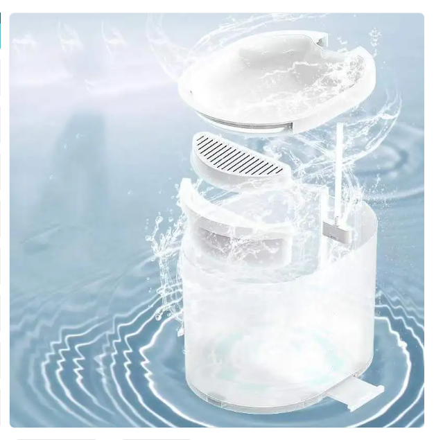 Automatic Drinking Fountain For Pets With Filter And Quiet Pump