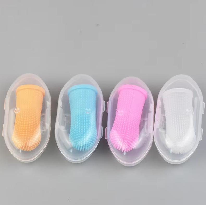 Finger Toothbrush For Pets - Gentle Reusable Dental Care
