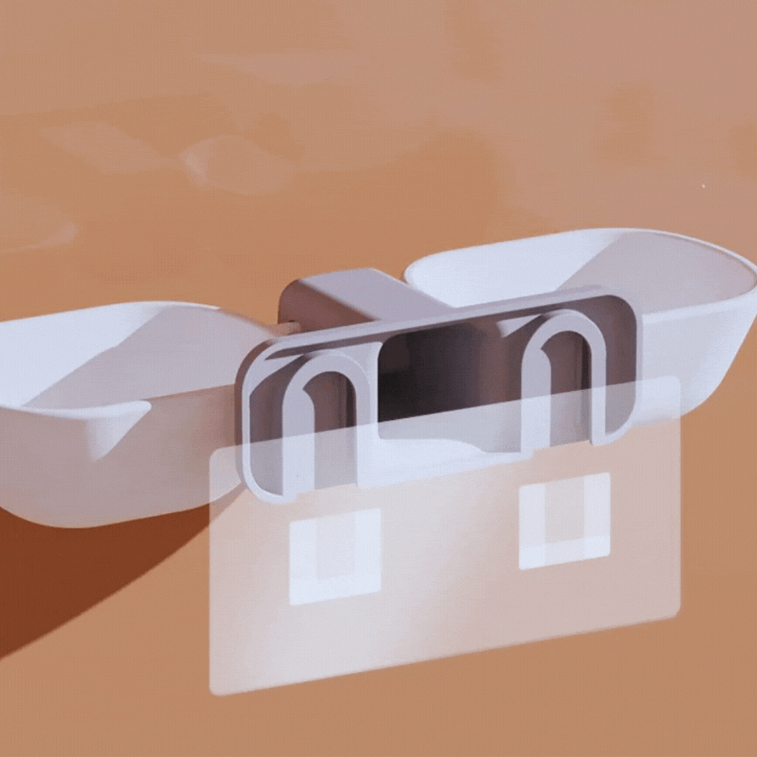 Wall Mount Food And Water Bowls For Pets - Space - Saving And Practical