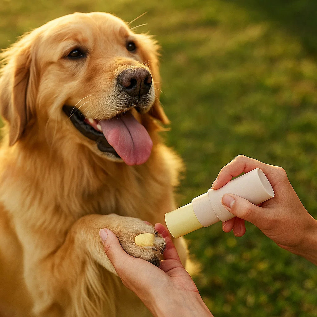 Nourishing and protective ointment stick for paws and nose