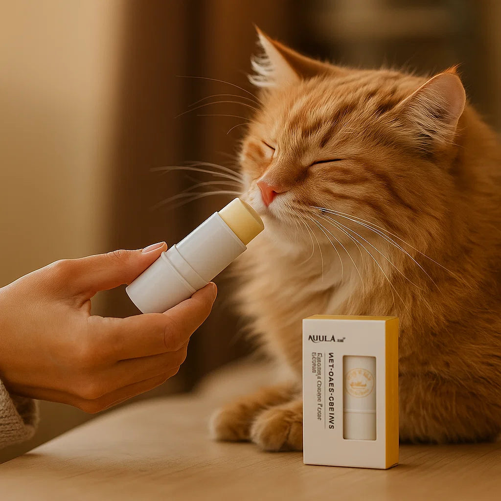 Nourishing and protective cat ointment stick for paws and nose