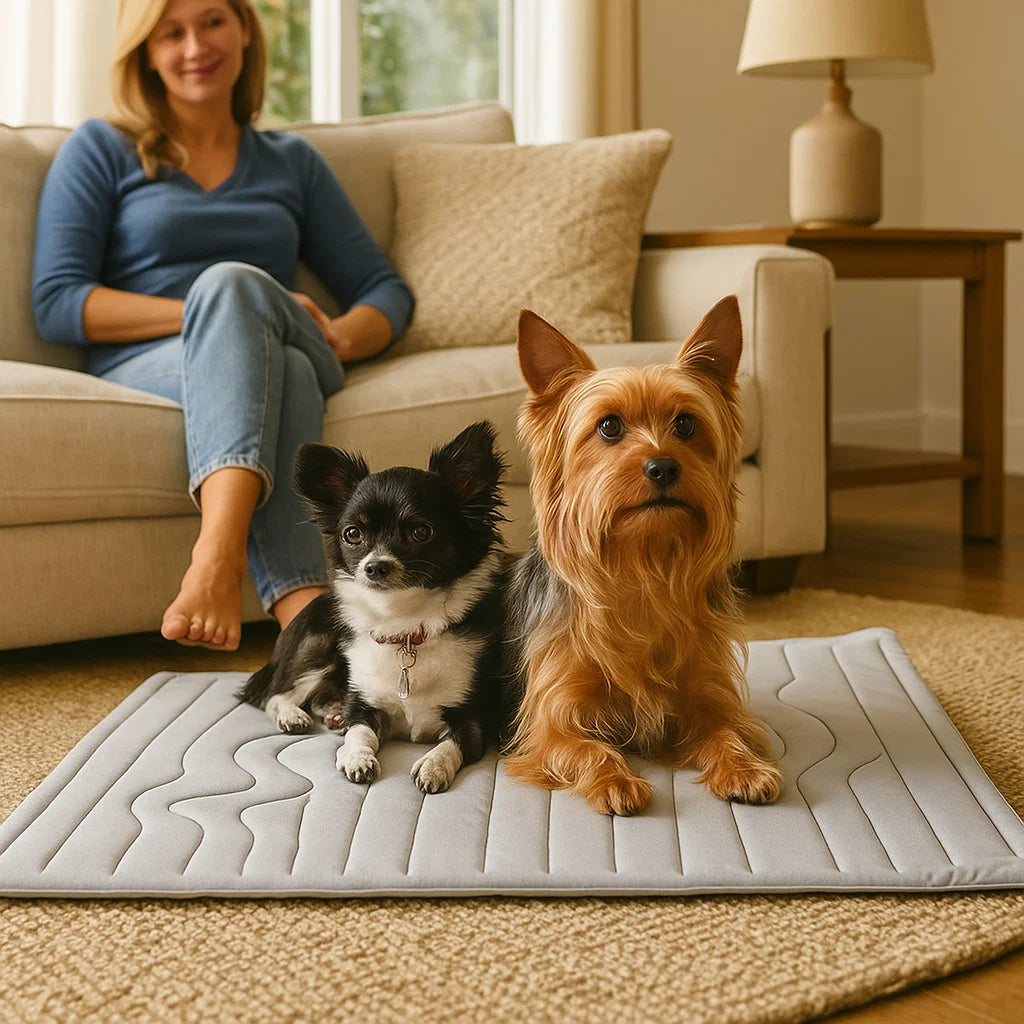 CoolBalance Self-cooling dog mat - Innovative two-sided design