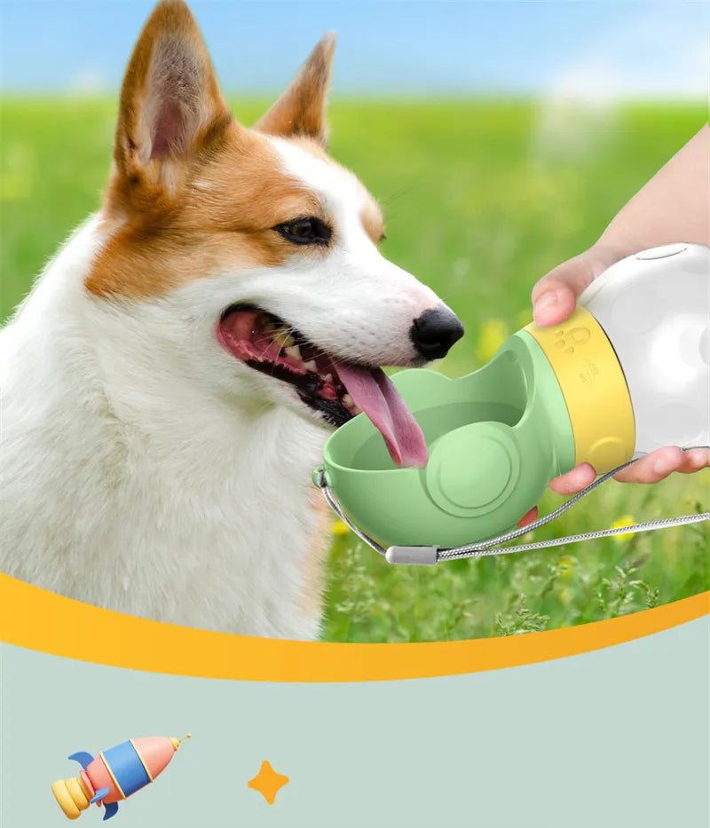 Space Treat Dispenser For Dogs And Cats - Interactive Toy