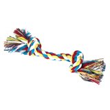 Robust Chew Toy for Dogs - Colourful Rope Knots with Fringes
