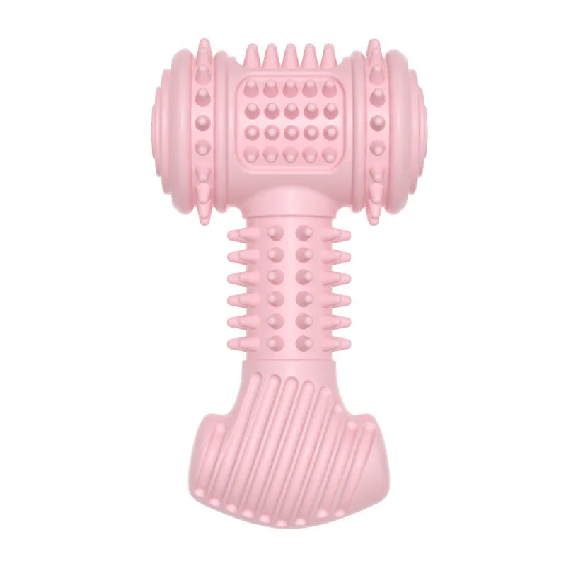 Dog Toy For Chewing - Dental Care Dumbbell For Dogs