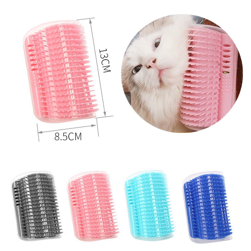Cat Wall Brush with Catnip