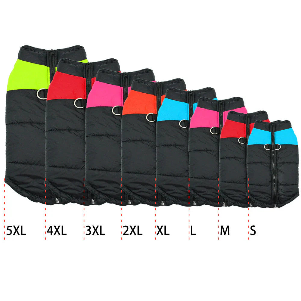 Waterproof And Warm Dog Jacket For Cold Days
