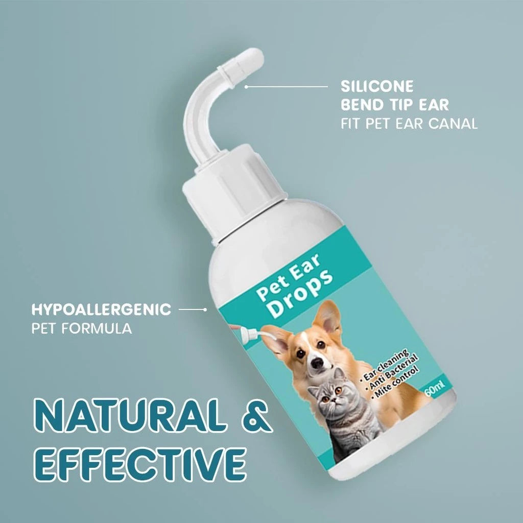 Natural Dog Ear Cleaning Drops