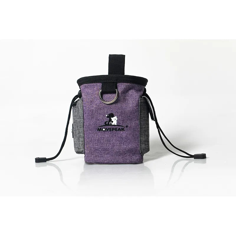 Dog Bag With Foldable Bowl - Portable Bag For Snacks And Accessories