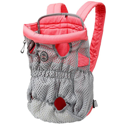 Portable Dog Carrier Backpack - Comfortable And Breathable For Pets