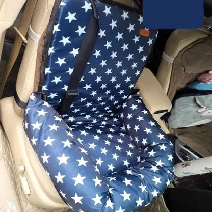 Foldable Car Seat Insert For Comfort And Support